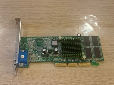 Pine NVIDIA Geforce2 MX400 64mb SDR AGP VGA Video Card PV-T07G-DRH B V3.1