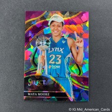 2024 Select WNBA Maya Moore Courtside Purple Ice Prizm #245 Minnesota Lynx /149