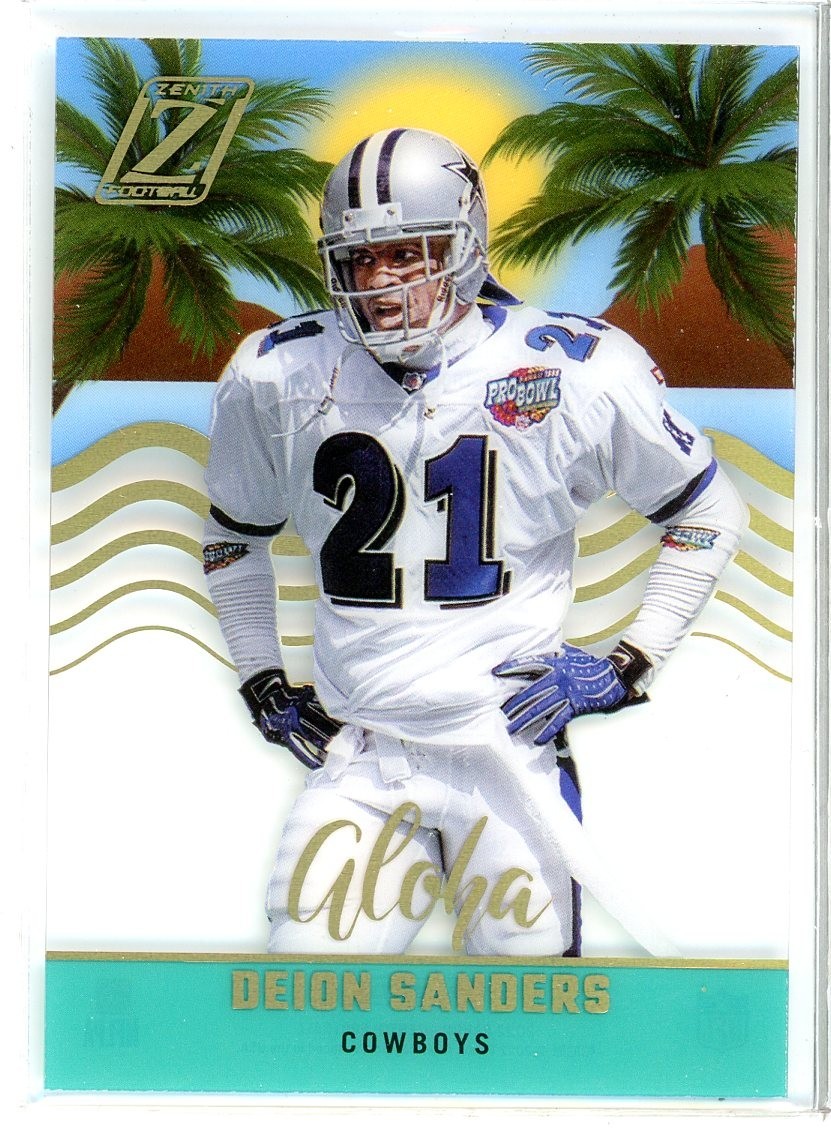 2022 Panini Zenith Deion Sanders Aloha Insert SSP (KD)