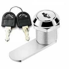 Barrel Cam Lock Drawer Door Cupboard Cabinet Mail Box Locker 2 Keys