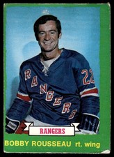 1972-73 O-Pee-Chee Vintage OPC Good Bobby Rousseau New York Rangers #233