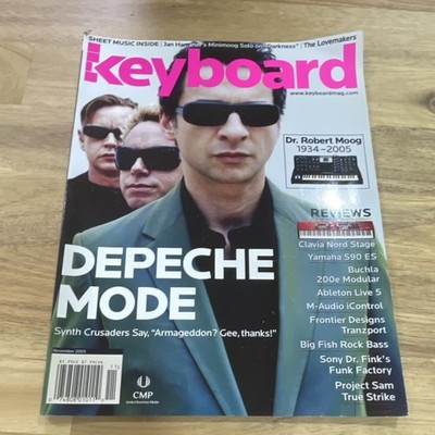 Keyboard Magazine Issue 11 Nov 2005 Synthesizers Depeche Mode Electronic Music