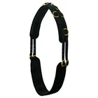 Weaver Leather Neoprene Training Surcingle with Brass-Plated Dee Rings -