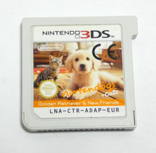 NINTENDOGS + CATS GOLDEN RETRIEVER JEU CONSOLE NINTENDO 3DS EUR CARTOUCHE LOOSE