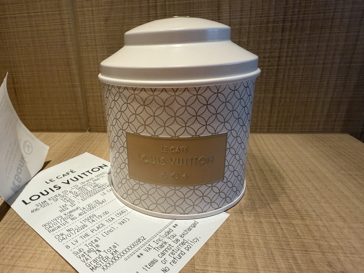 Louis Vuitton Le Cafe Bangkok LV The Place Tea Brand New Fresh