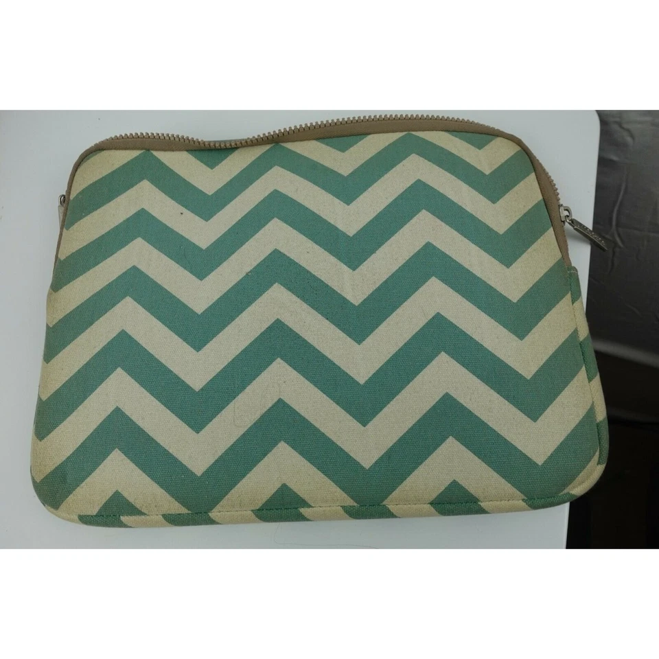 Mosiso Tablet Case Pouch Zip Close Blue White 12" x 9" - Image 2 of 4