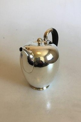 Georg Jensen Sterling Silver Coffee Pot No 787 with Handle og Black Wood