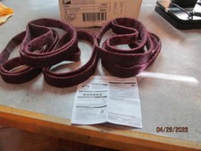 3M Surface Conditioning Belt 05863 Scotch Brite 1 in x 21 in, 10 per case