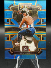 Panini 2024 Select WWE Kurt Angle Light Blue Prizm Concourse #43 /249
