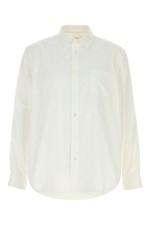 SACAI White Poplin And Oxford Shirt New  Authentic