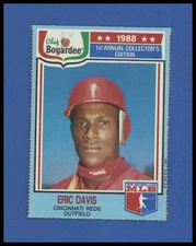 1988 Chef Boyardee #2 Eric Davis Baseball Card