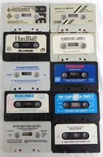 Commodore 64 C64 -- 10 SPIELE AUF KASSETTE (Howard the Duck, Starglider ...)