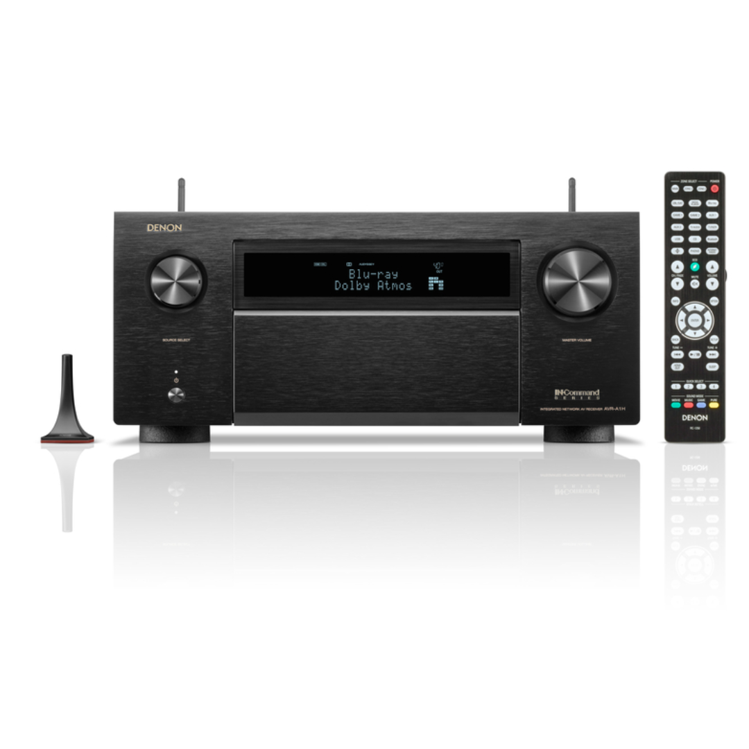 Denon AVR-A1H 15.4 Channel 8K AV Receiver w/ Atmos, BT, Airplay 2