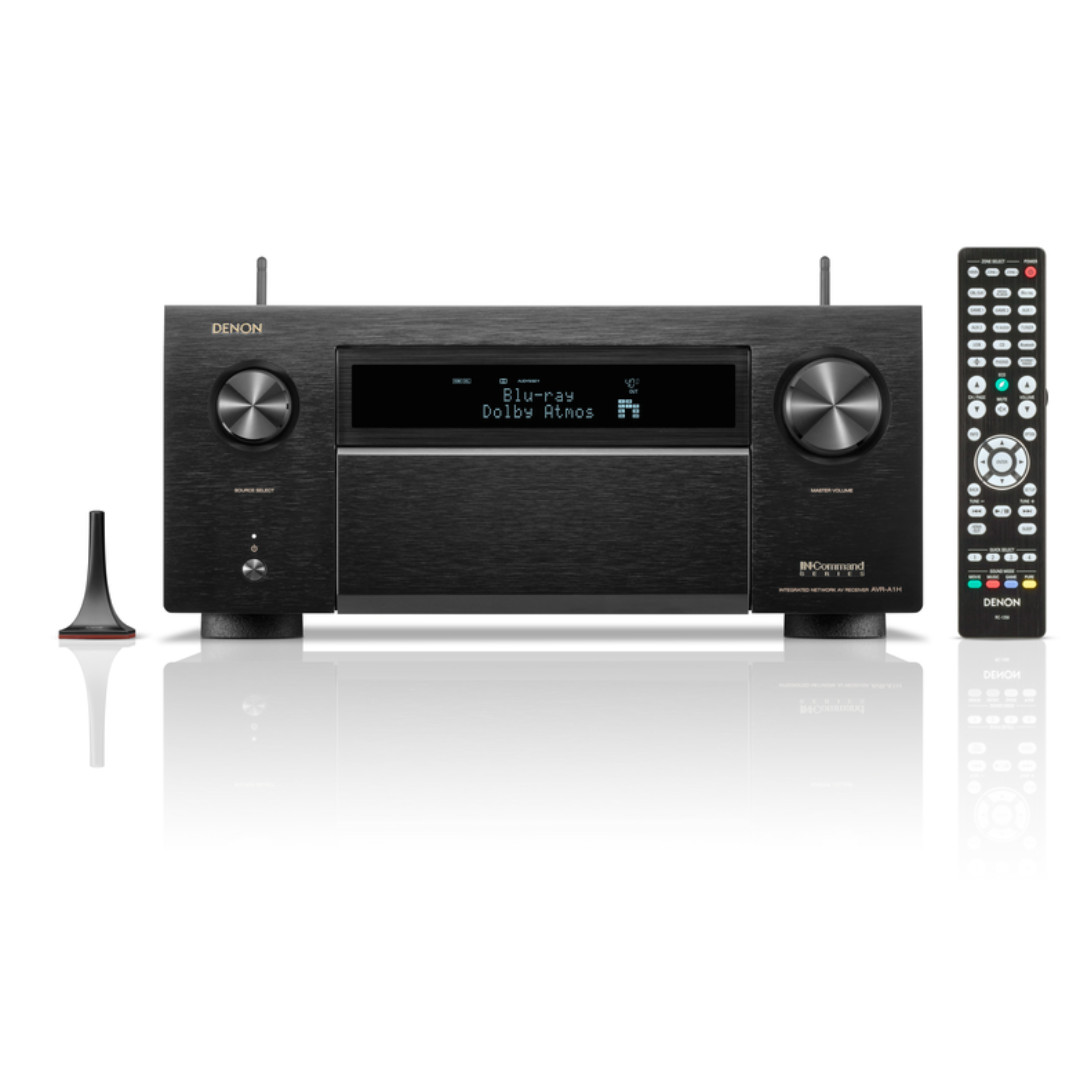 Denon AVR-A1H 15.4 Channel 8K AV Receiver w/ Atmos, BT, Airplay 2