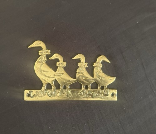 Gold Kleider Tür Halter Ständer Wandmontage Aufhänger 5 Haken Edelstahl