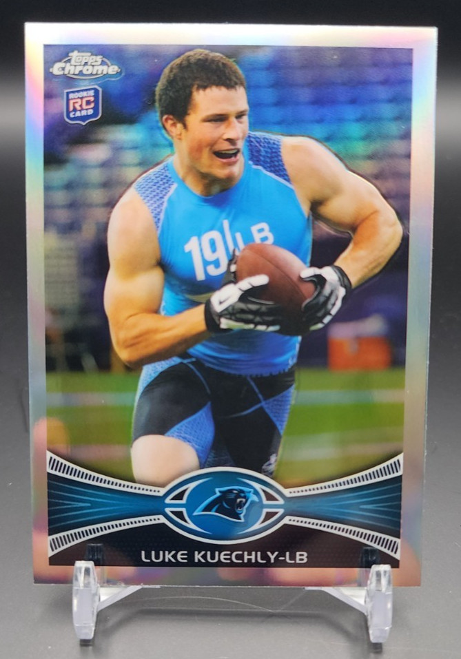 2012 Topps Chrome Luke Kuechly RC Refractor #45 Panthers Rookie