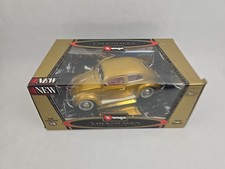 Bburago 1955 Volkswagen Kafer Beetle Gold 1/18 Collection 3361