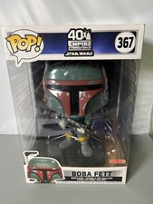 Figura Vinilo Funko Pop Boba Fett 10 pulgadas 367 El Imperio Contraataca NUEVO