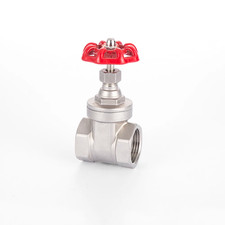 DN15-50 1/2" 3/4" 1" 1-1/4" 1-1/2" 2" BSPT Female Gate Valve 304 Stainless Steel