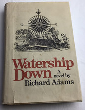 Watership Down Richard Adams hardcover dustjacket Macmillan 10th edition 1974
