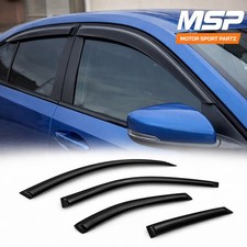 4pcs Rain Guard Vent Visor Sun Shade Tape On For Mitsubishi Endeavor 2004-2010