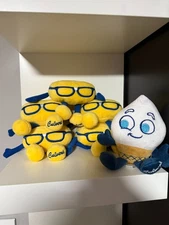 Culver's Cheese Curd (set of 5) and Scoopie Plush Stuffed Toys
