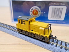 Bachman N Scale 60089 MDT Plymouth Diesel Loco Runs/Lights NMRA Couplers OB