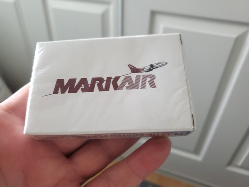 Markair Alaska Airlines 737 Mint New In Package Deck Of Playing Cards