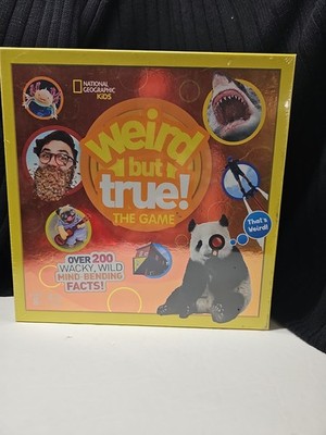 Weird But True Board Game By National Geographic Kids New Sealed
