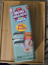 ZURU Mini Brands Fill the Fridge Playset ✅TARGET EXCLUSIVE 5 MINIS SEALED-(NEW)✅