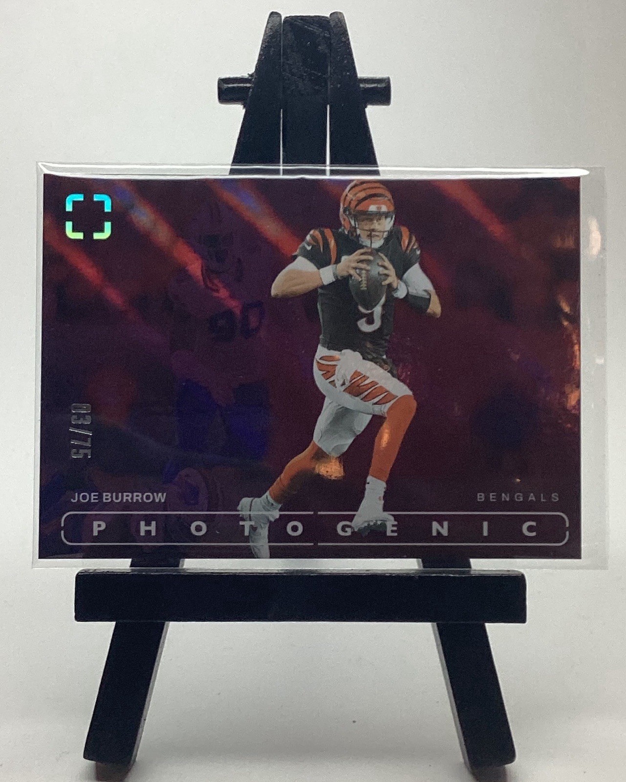 2024 Panini Photogenic - Joe Burrow #35 Purple /75