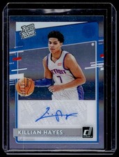 2020-21 Clearly Donruss Killian Hayes RC Auto Rated Rookie Holo Silver 10/10