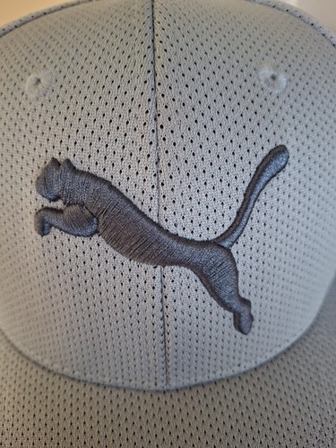 Puma Mesh Stretch Fit Cap LIGHT BLUE PASTEL Blue Puma S/M Excellent - Bild 2 von 8