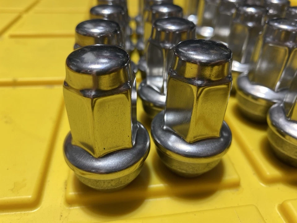 ⭐2004-2014 Ford F150 Set Of 24 14 x 2.0 Under Cap Factory OEM Lug Nuts Truck HD - Image 2 of 4