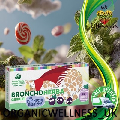 SVF BRONCHOHERBA   RACHENRAUTEN Isländisches Moos + Vitamin C N24