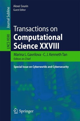 Transactions on Computational Science XXVIII Marina L. Gavrilova