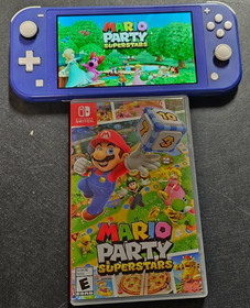 Nintendo Switch 4 Game Lot (Zelda, Mario Party, Pok&eacute;mon Snap, Yoshi) TESTED
