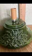 Vintage Musical Ceramic Christmas Tree BASE ONLY Plays "The Christmas Song"