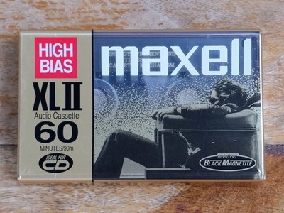 maxell XL II 60 von 1998, Made in Japan für den US-Markt, OVP