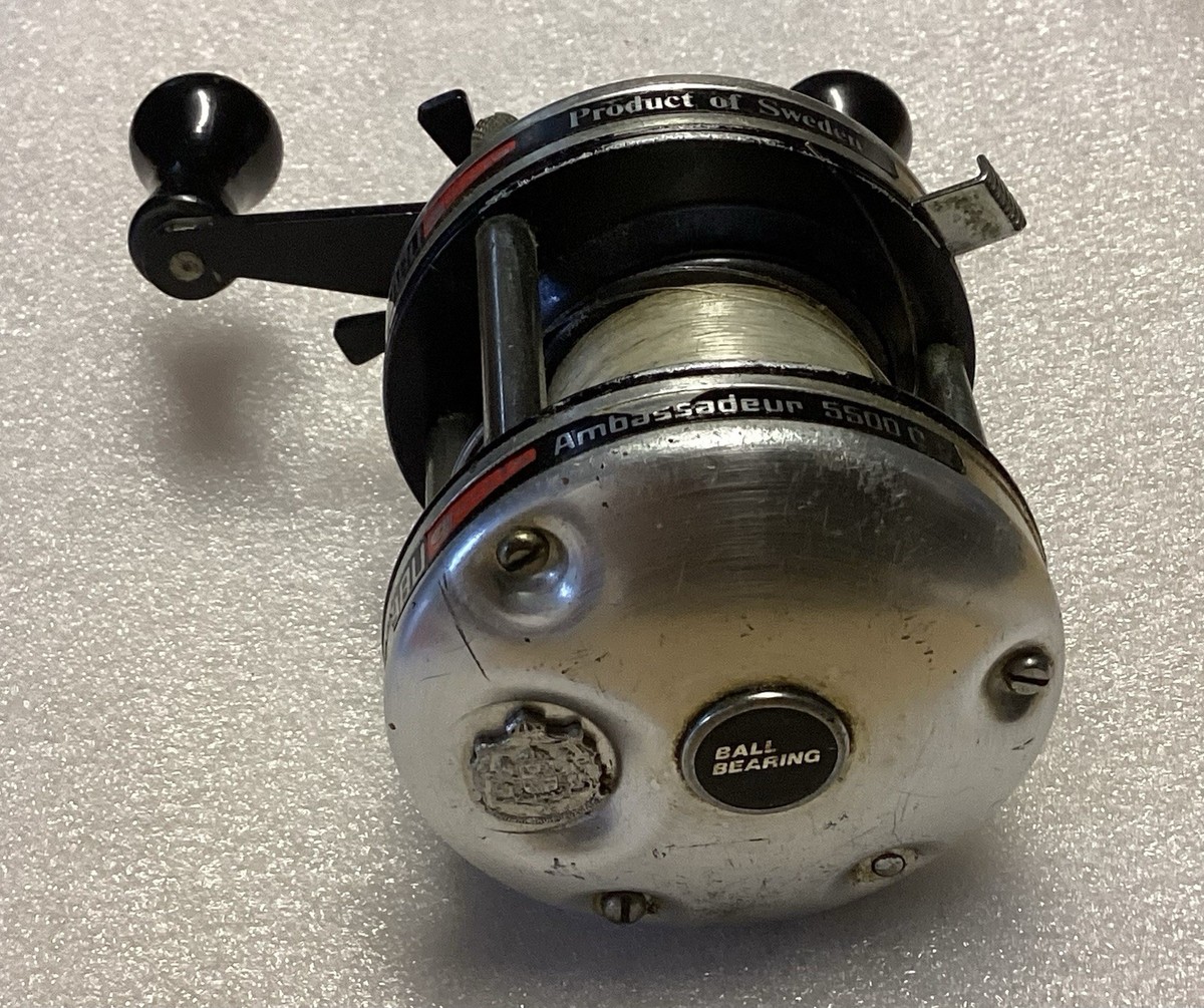 Abu Garcia Ambassadeur 5500C Baitcasting Fishing Reel Sweden