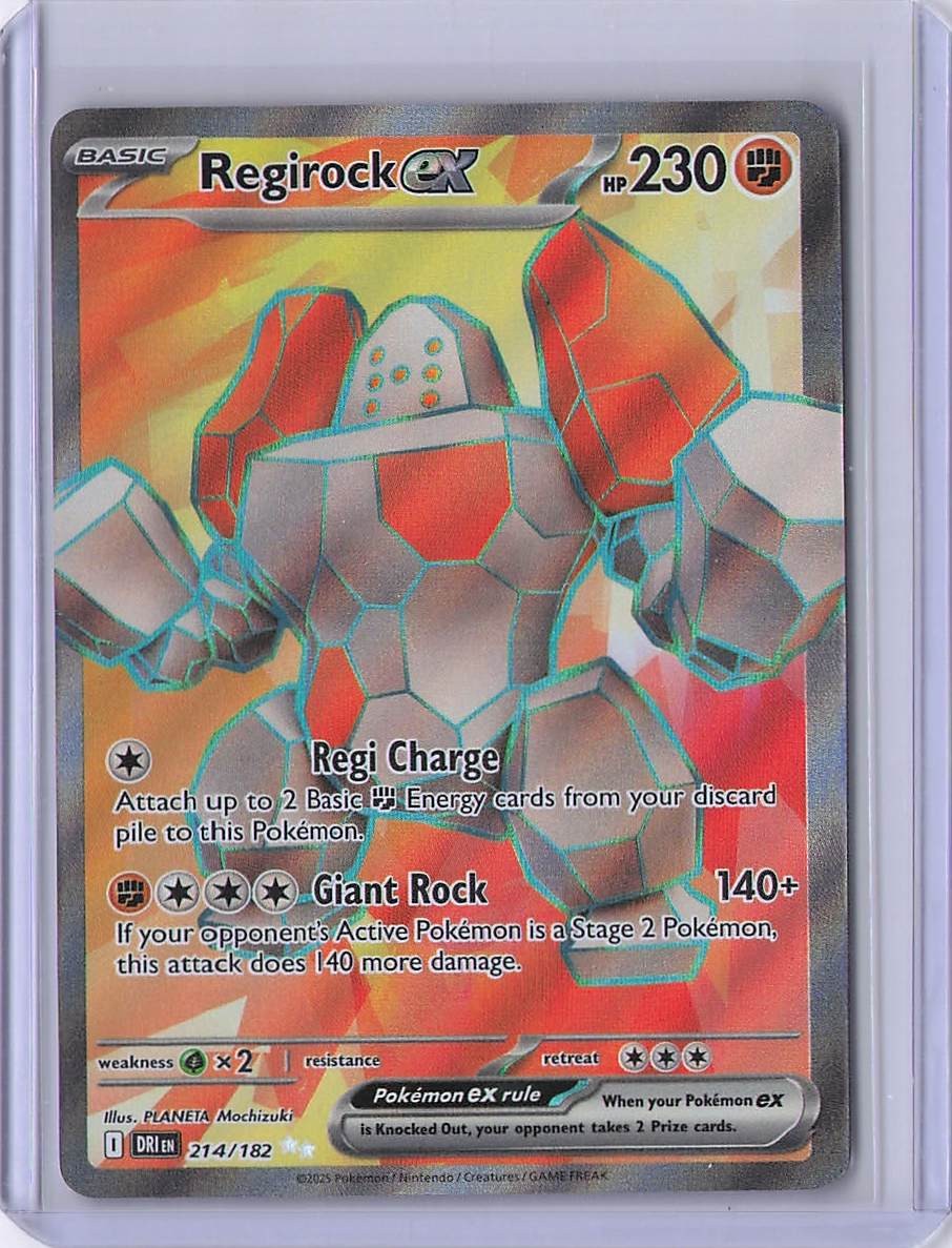 SV10: Destined Rivals #214/182 Regirock ex