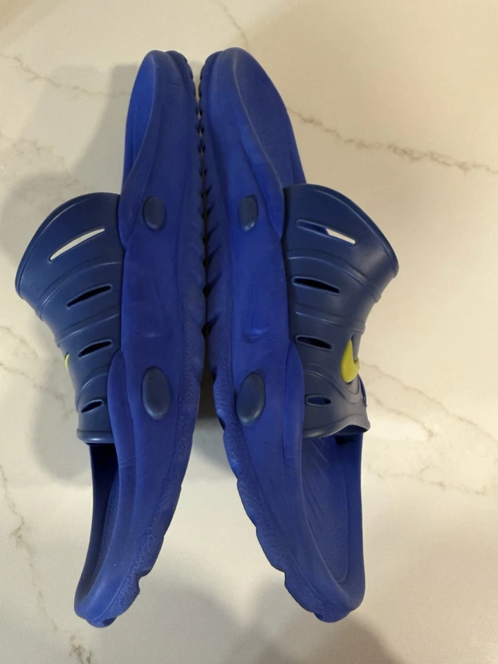 Vintage Nike Blue Geta Slides Size Men's 13 Flip Flops Sandals Rare - Image 3 of 4