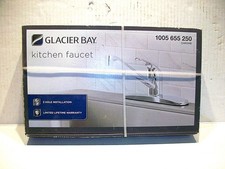New Glacier Bay Single Handle Kitchen Faucet Chrome 1005 655 250