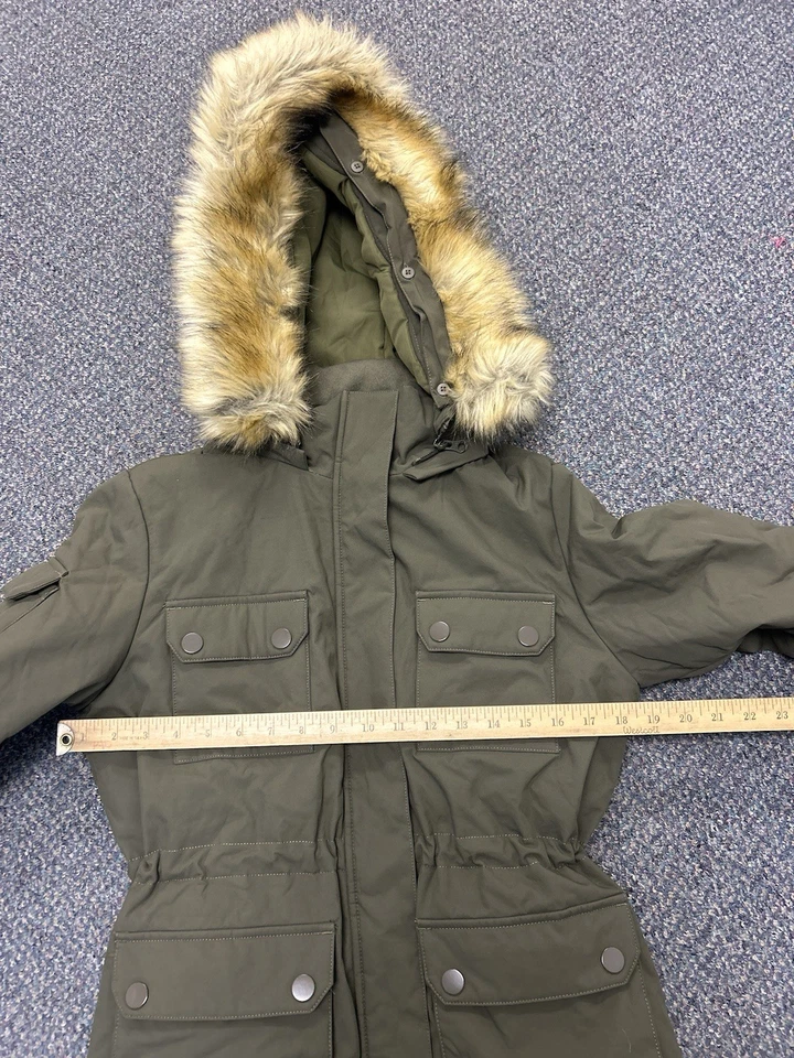 Ororo Womens Heated Thermolite Parka w/ Battery Size XS Green Brand New NWT - Image 4 of 4