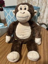 2009 Build A Bear Workshop Monkey, BABW, Retired, BAB Chimpanzee Plush A479 18  