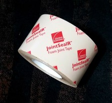Owens Corning 3.5" x 180' JointSealR Foam Joint Tape Insulation Red/White 14169