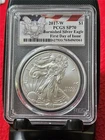 2017-W American Silver Eagle $1 Dollar ASE PCGS SP 70 BURNISHED FDI     #T2540