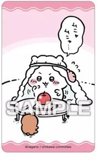 Chiikawa Deco Sticker with Gummy - Removable, Matte Finish, 50x82mm Ensky De