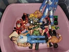 Large Lot Of Vintage Mixed Action Figures Unknown Brands Gi Joe? TLC Resell Ooak