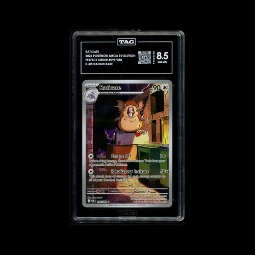 Raticate graded TAG 8.5 for sale on eBay